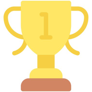 Ödül simgesi, Maraton bağlantılı vektör illüstrasyonu