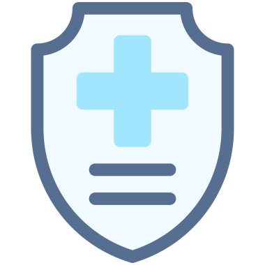 Sigorta simgesi, Maraton bağlantılı vektör illüstrasyonu