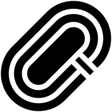 Parça ve alan simgesi, Maraton bağlantılı vektör illüstrasyonu