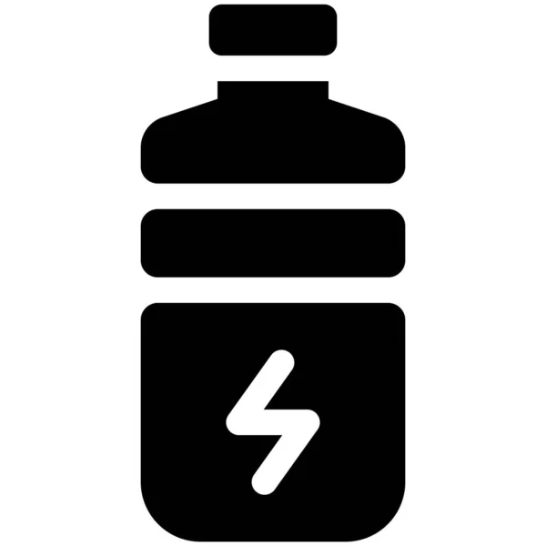 Energy Drink Icon Marathon Related Vector Illustration — Stock Vector