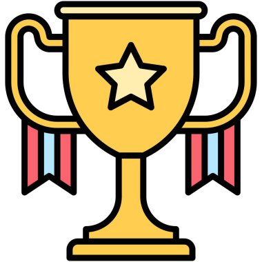 Ödül simgesi, lise bağlantılı vektör