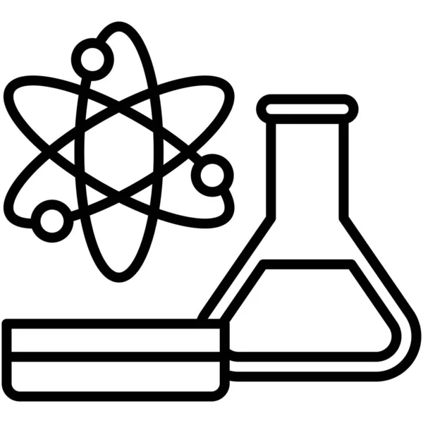 Science Icon High School Related Vector — Stock Vector