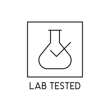 Laboratuvar Dermatoloji Kozmetik Vektör İllüstrasyonunu Test Etti