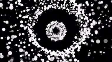 Kabaran, coşkulu daireleri olan soyut dairesel bir bilgisayar üretti.