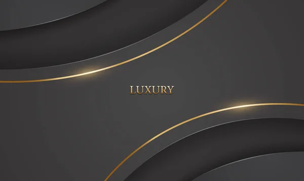 Luxus Abstrakter Hintergrundvektor Für Design Grußkarte Banner Plakat Vektorillustration — Stockvektor