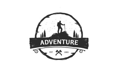 Logonuz, ambleminiz ve tasarımınız için vektör şablonu çizimi