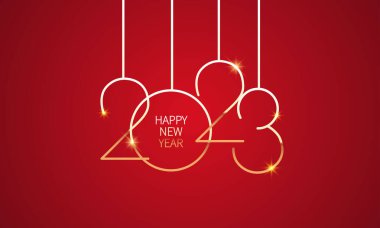 2024 Happy New Year Background Design. Greeting Card, Banner, Poster. Vector Illustration.