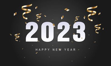 2024 Happy New Year Background Design. Greeting Card, Banner, Poster. Vector Illustration.