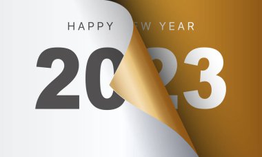 2024 Mutlu Yıllar Geçmiş Tasarımı. Tebrik kartı, Banner, Poster. Vektör İllüstrasyonu.