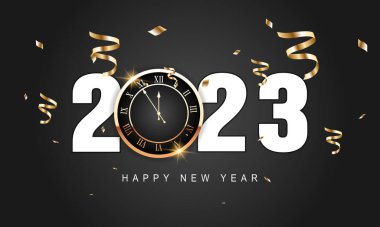 2024 Happy New Year Background Design. Greeting Card, Banner, Poster. Vector Illustration.