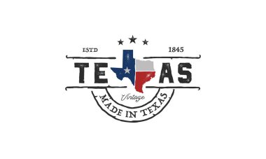 texas logo grafik tasarım şablonu vektör illüstrasyon vektörü
