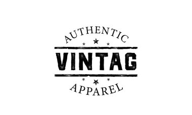 Geyik logo şablonu vektör çizimi tasarımı, hipster vintage logo resimleme