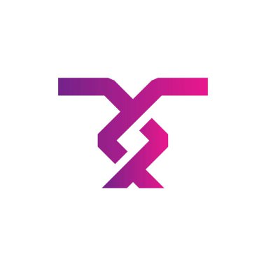 T harfi logo tasarım şablonu elementleri. vektör illüstrasyonu