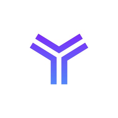 T harfi logo tasarım şablonu elementleri. vektör illüstrasyonu