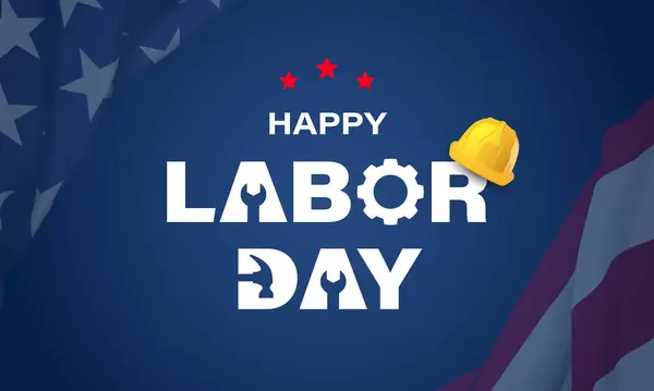 İşçi Bayramı Arkaplan Tasarımı kutlu olsun. Tebrik kartı, Banner, Poster. Vektör İllüstrasyonu.