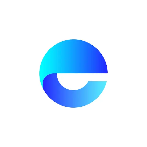 Elementos Modelo Ícone Logotipo Letra Ilustração Vetorial — Vetor de Stock