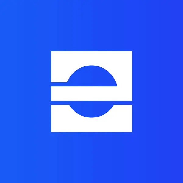 Lettre Éléments Modèle Conception Logo Illustration Vectorielle — Image vectorielle