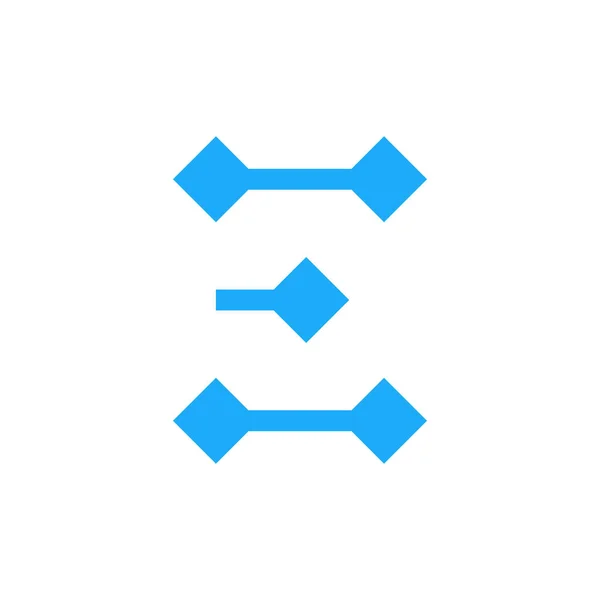 Елементи Шаблону Дизайну Логотипу Letter Векторна Ілюстрація — стоковий вектор
