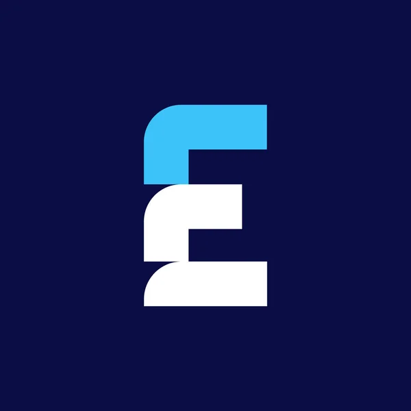 Elementos Modelo Logotipo Letra Ilustração Vetorial —  Vetores de Stock