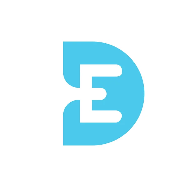 Buchstabe Logo Design Vorlagen Elemente Vektorillustration — Stockvektor
