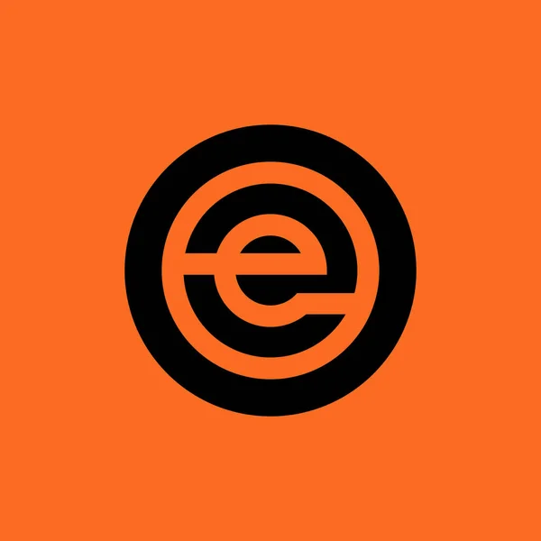 Letter Logo Design Template Elements Vector Illustration — Stock Vector