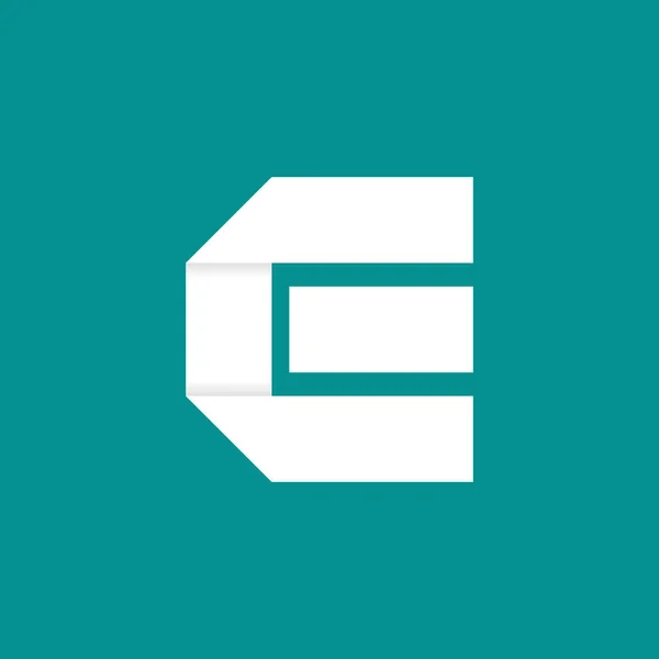 Wzór Elementu Graficznego Logo Litery Ilustracja Wektora — Wektor stockowy