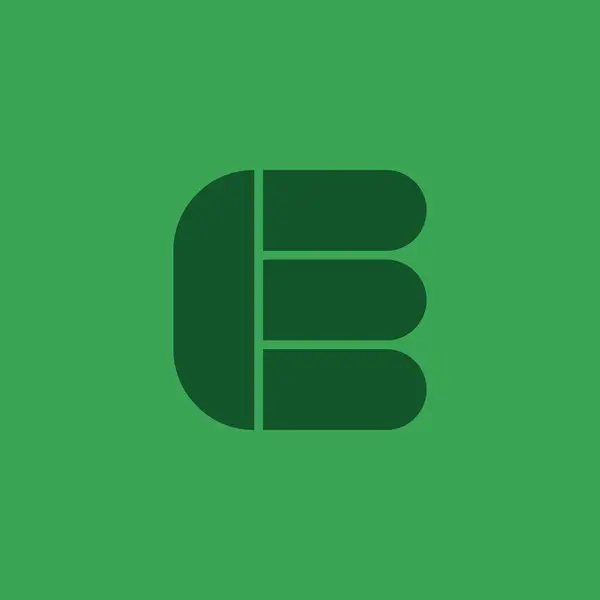 Buchstabe Logo Symbol Design Element Vorlage Vektorillustration — Stockvektor