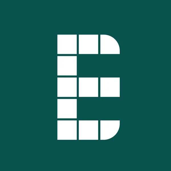 字母E图标设计元素模板 矢量说明 — 图库矢量图片