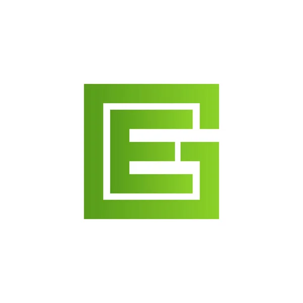 Elementy Wzoru Ikony Logo Litera Ilustracja Wektora — Wektor stockowy