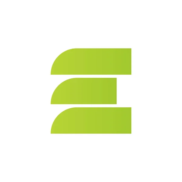 Elementos Modelo Ícone Logotipo Letra Ilustração Vetorial —  Vetores de Stock