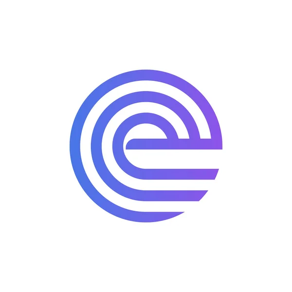 Letter Logo Pictogram Ontwerp Sjabloon Elementen Vectorillustratie — Stockvector