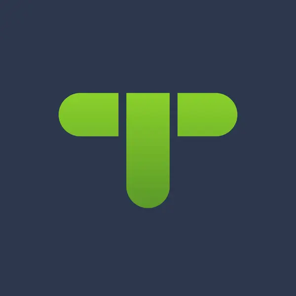 Letter Logo Icon Design Template Elements Vector Illustration — Stock Vector
