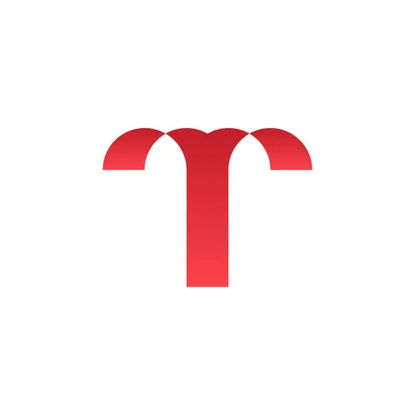 Buchstabe Logo Symbol Design Vorlagen Elemente Vektorillustration — Stockvektor