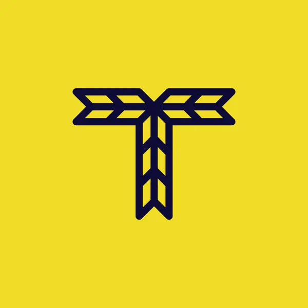 List Logo Ikona Projektowania Elementów Szablonu Ilustracja Wektora — Wektor stockowy