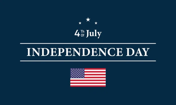 7月4日独立日矢量图解设计 — 图库矢量图片