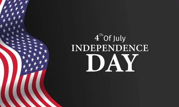 7月4日独立日矢量图解设计 — 图库矢量图片