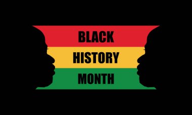 Black history month celebrate. vector illustration design graphic Black history month clipart