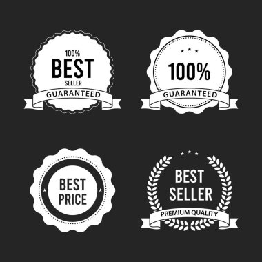 Retro vintage rozetleri ve Etiketler