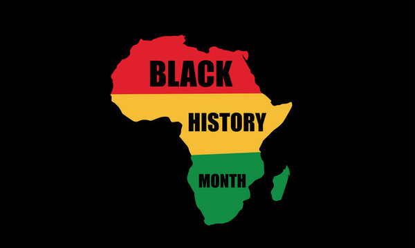 Месяц черной истории. Месяц векторной иллюстрации