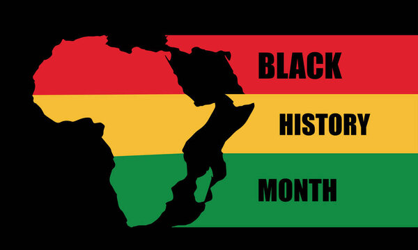 Месяц черной истории. Месяц векторной иллюстрации