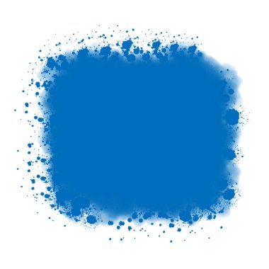 water color splash with ink drops