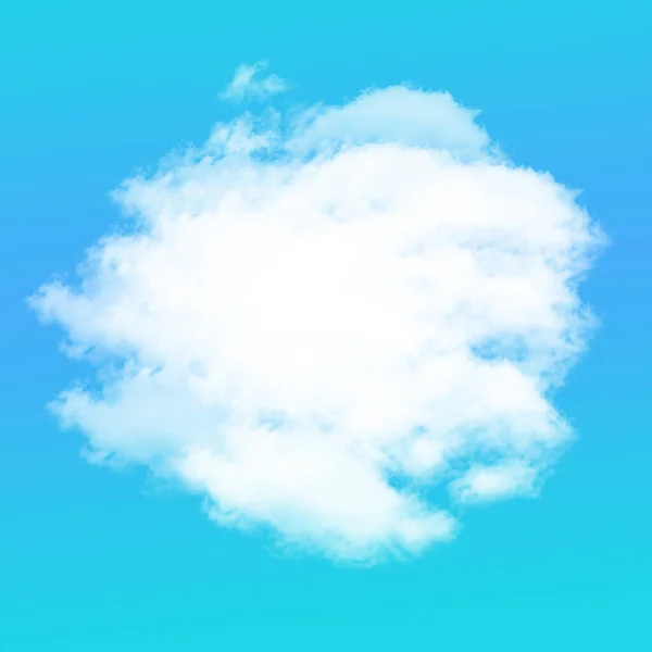 White Clouds Blue Sky Abstract Background — Fotografia de Stock