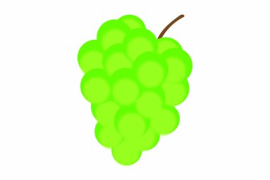 Grape, grape vector icon. coloring sheet for kids. for home decor such as posters, wall art, tote bag, t-shirt print.