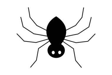 halloween spider web icon vector illustration isolated on white background. 