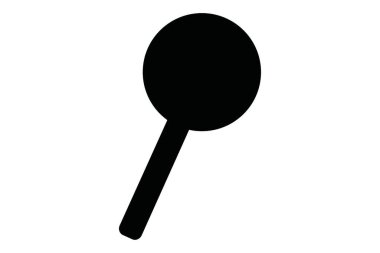 kaşık ikonu vektör illüstrasyonu