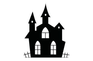 Cadılar Bayramı vektör illüstrasyonu, simge ögesi arkaplanı