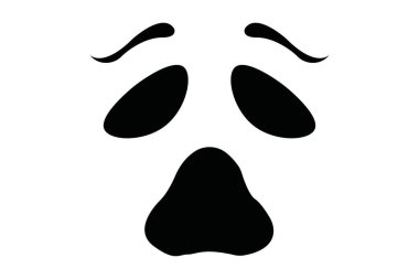 halloween mask icon vector illustration design