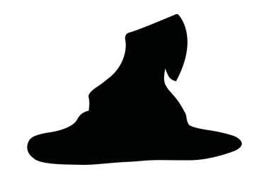 halloween witch vector icon.