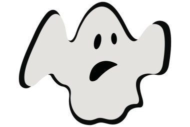 halloween ghost icon vector illustration design