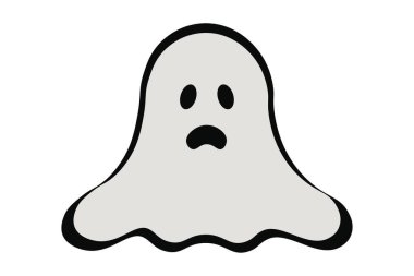 Cadılar Bayramı hayalet çizimi